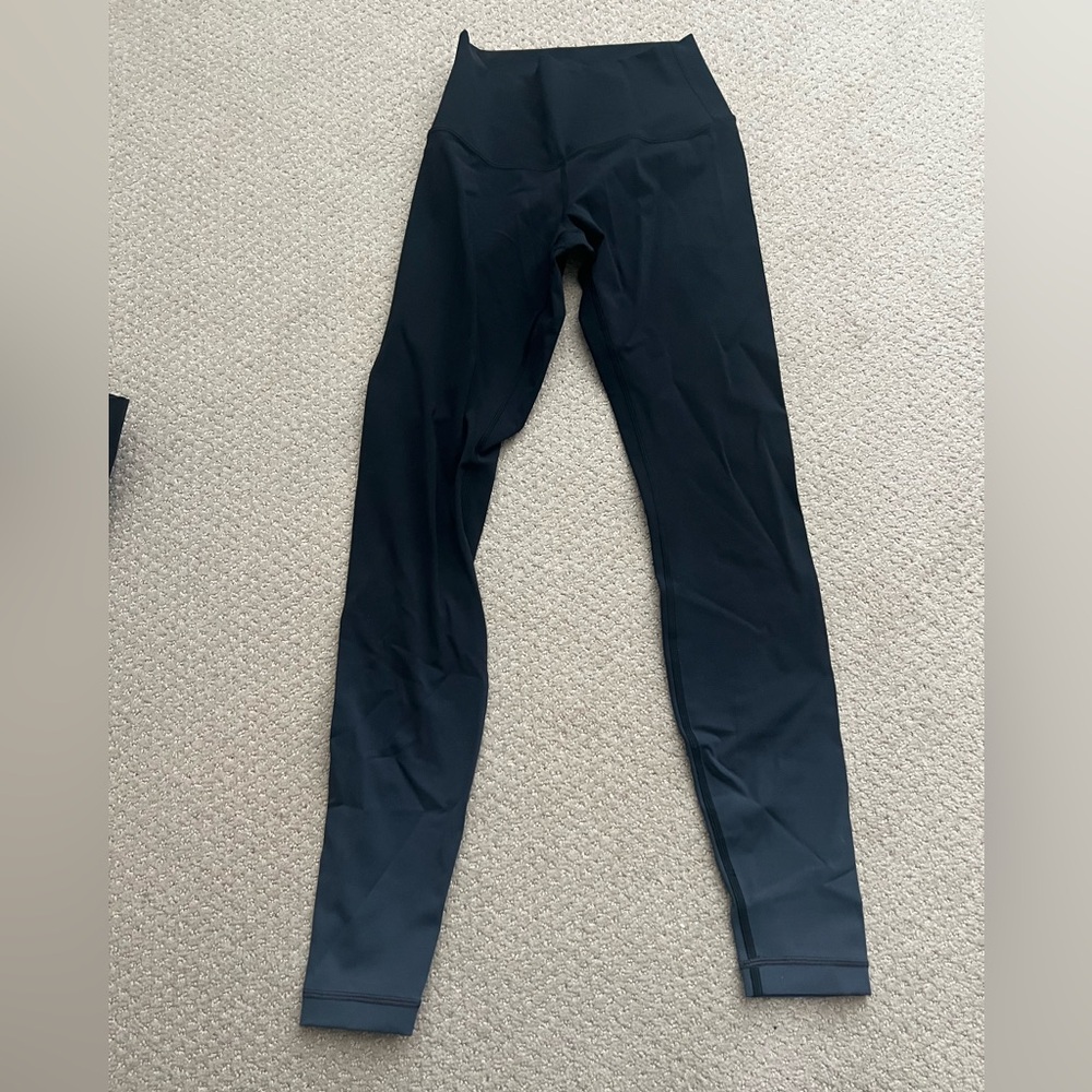 Lululemon black ombré leggings size 4